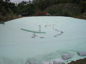 Green Geotextiles Rewettable Polyester